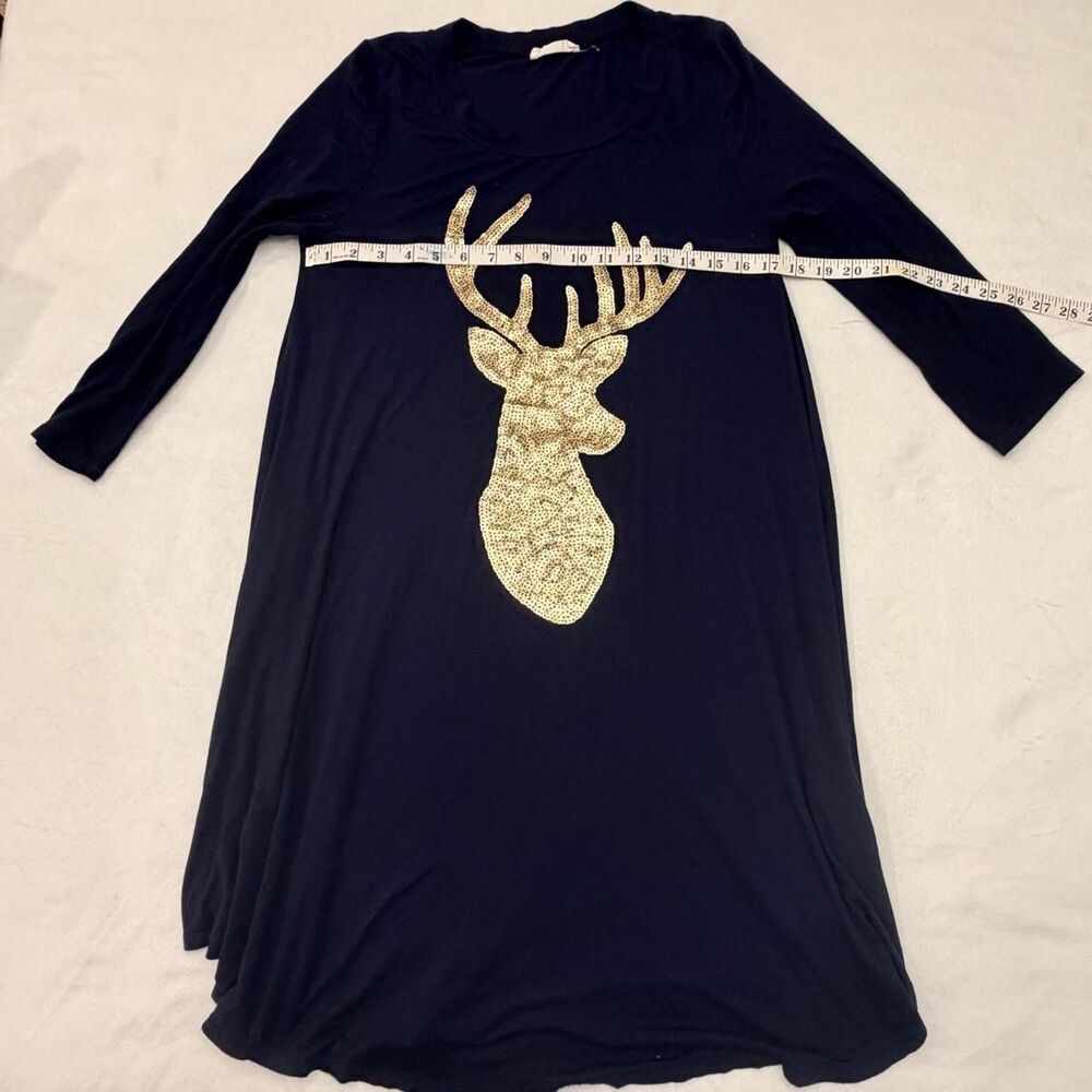 Women's Navy and Blue Dress